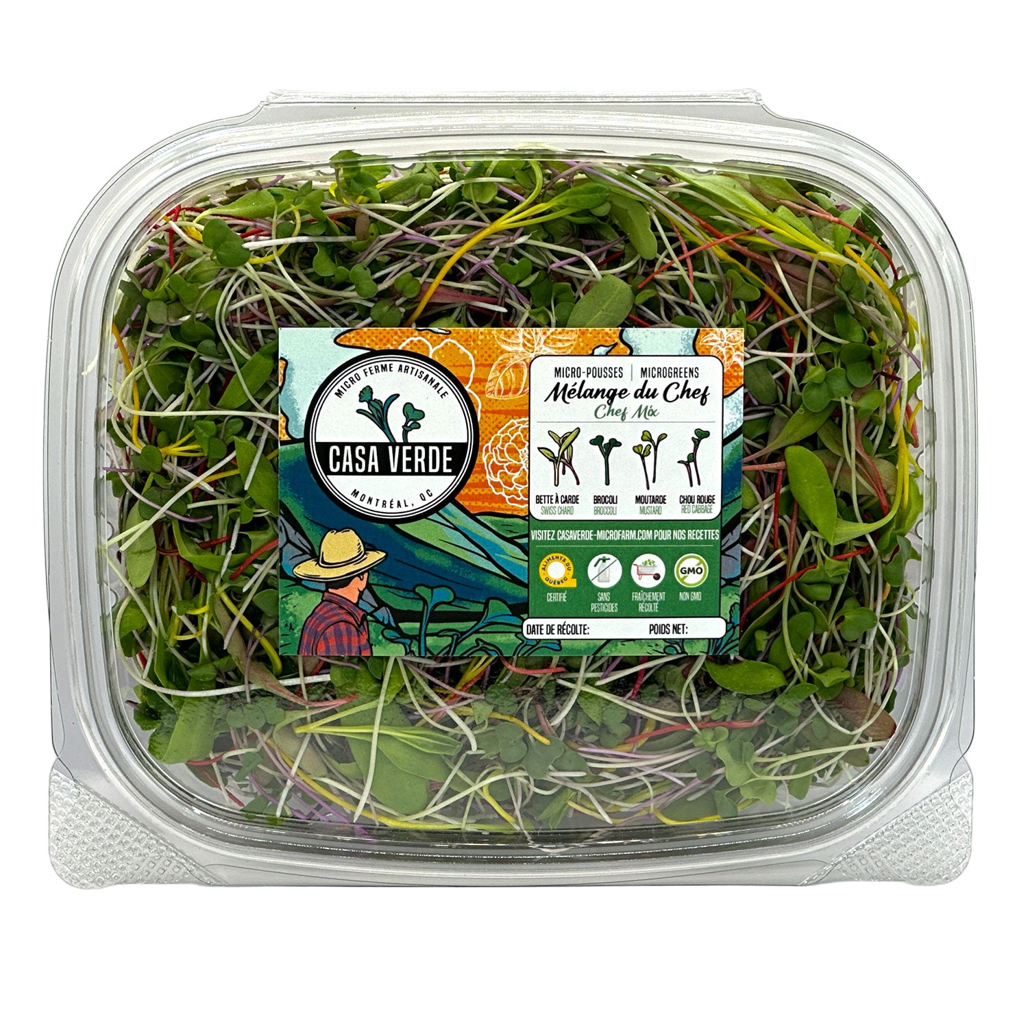 Mélange du Chef — Casa Verde Microfarm