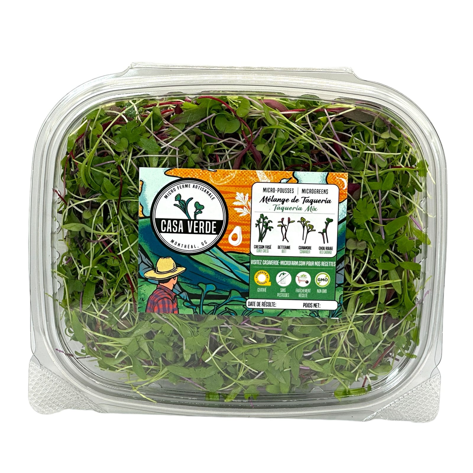 Mélange Taqueria — Casa Verde Microfarm
